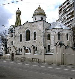 Малый Гавриков переулок. Вид на старообрядческую церковь.