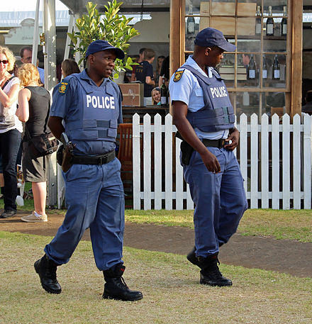 Patrol in Stellenbosch