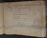 Klavieruitgave Die Zauberflöte (1793)