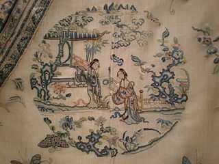 <span class="mw-page-title-main">Chinese embroidery</span> Any of the various embroidery techniques of China