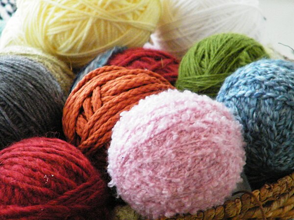 Balls of yarn