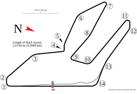 The Track map of Zhuhai International Circuit Zhuhai International Circuit track map.svg