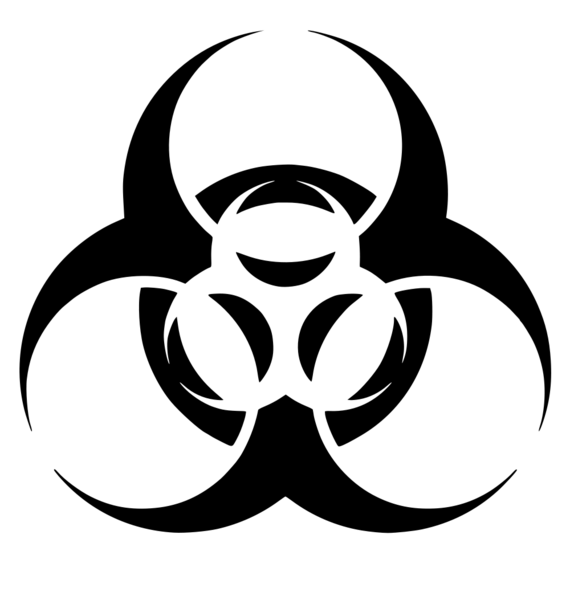 zombie biohazard clipart - photo #4