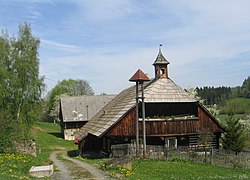 Venkovská usedlost v obci Zvíkov