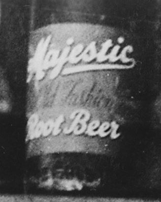 File:"Majestic Old Fashion Root Beer" detail, from- Newspaper headlines of Japanese Relocation - NARA - 195535 (cropped).tif
