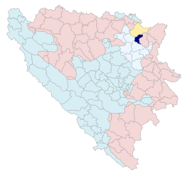 Čelić – Mappa