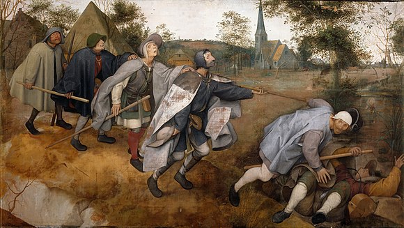 The Blind Leading the Blind by Pieter Bruegel the Elder