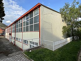 Спортската сала на училиштето