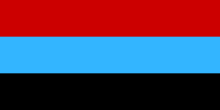 Flag of the International Movement of Donbass Flag Interdvizheniia Donbassa.svg