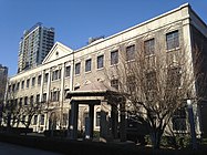 天津官立模范二等小学，西门里路中营前里1号，1906，1984重建