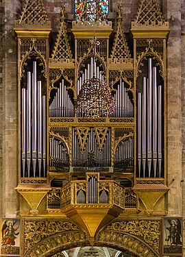 Orgel der Kathedrale von Palma Organ of the Palma Cathedral
