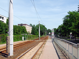 Vetschauer Str./Leipziger Straße電停（2016年撮影）