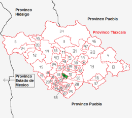 La Magdalena Tlaltelulco – Mappa