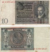 10 RM, 1929, Reichsbank­direktorium