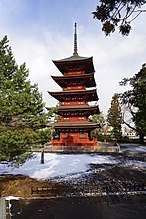 最勝院五重塔（青森県弘前市）