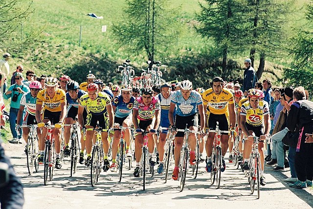 The 1991 Giro d'Italia. The Giro is one of three Grand Tours.