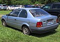 1995 Toyota Tercel 2-door sedan, rear left view