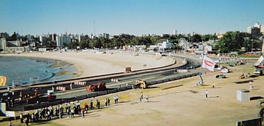 Playa Ramírez en 2001.