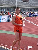 Rens Blom Rang sieben mit 5,60 m