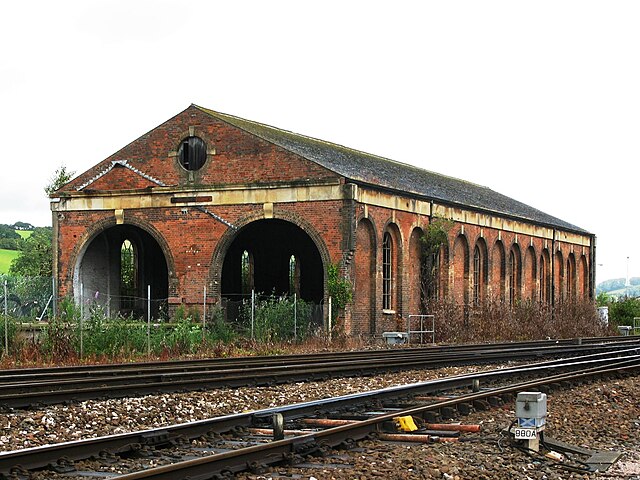 The transfer shed built in the 1860s