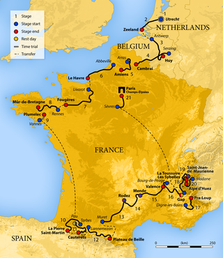 <span class="mw-page-title-main">2015 Tour de France, Stage 1 to Stage 11</span>