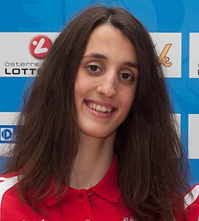 Anna-Maria Alexandri Greek-Austrian synchronized swimmer