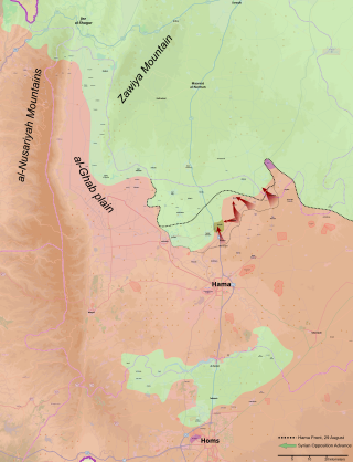 <span class="mw-page-title-main">2016 Hama offensive</span>