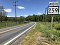 File:2020-05-26 13 30 00 View north along West Virginia State Route 259 at Hardy County Route 14 (Kimsey Run Road) in Lost River, Hardy County, West Virginia.jpg