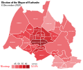 Results of the 2020 Karlsruhe mayoral election.