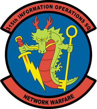 <span class="mw-page-title-main">315th Cyberspace Operations Squadron</span> Military unit