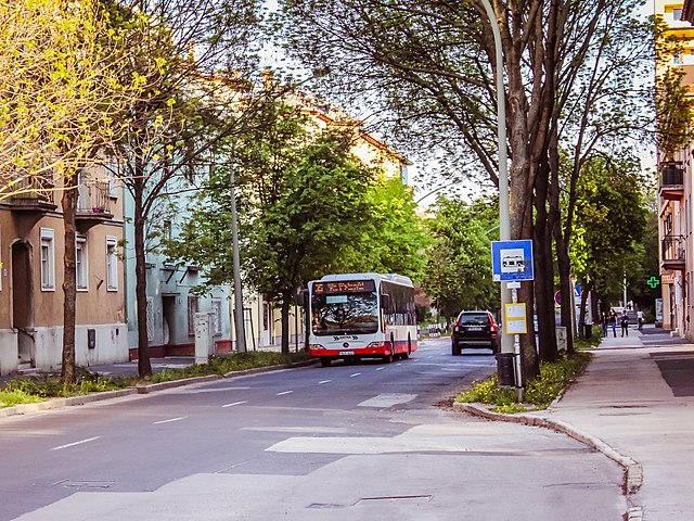 Citaro busz a Prohászka Ottokár úton