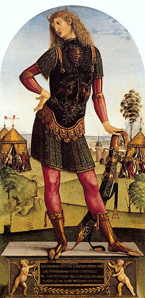 File:5 Master of the Story of Griselda Alexander the Great. c. 1494 (106x51,5)The Barber Institute of Fine Arts, The University of Birmingham.jpg