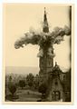 Sprengung des Turmhelms wegen Einsturzgefahr am 25. September 1947.