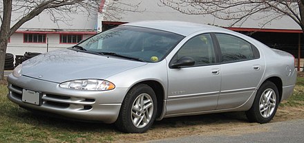 The Dodge Intrepid is one of the best known examples of cab forward design in automobiles