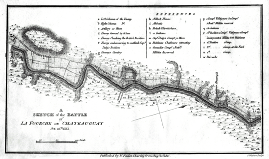 A Sketch of the battle of the Chateauguay