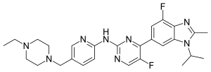 Structure of abemaciclib