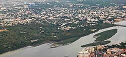 A view of Adyar and Adyar estuary