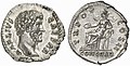 Динарий цезаря Луция Элия (136-138)