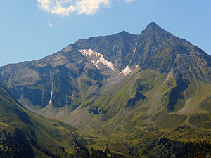 Northern flank of the Ahornspitze