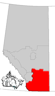 Southern Alberta Region of Alberta, Canada (est. 1905)