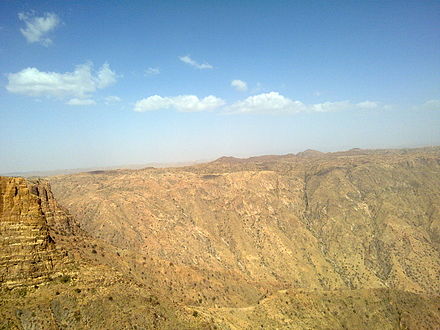 Ruggedly beautiful mountains in Asir