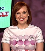 Australian television host Alicia Malone