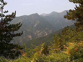 Ligurian Alps mountain range in northwestern Italy