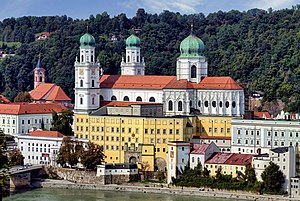 22. Platz: Rolf Kranz mit Alte Residenz und Dom St. Stephan in Passau