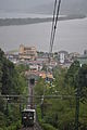 Veduta di Amanohashidate da metà strada