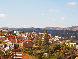 Ambositra Place in Amoroni Mania, Madagascar