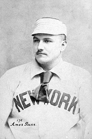 <span class="mw-page-title-main">Amos Rusie</span> American baseball player (1871-1942)