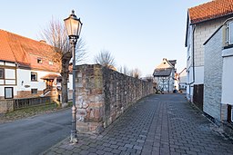 An der Stadtmauer, Stadtmauer Rotenburg an der Fulda 20180223 006