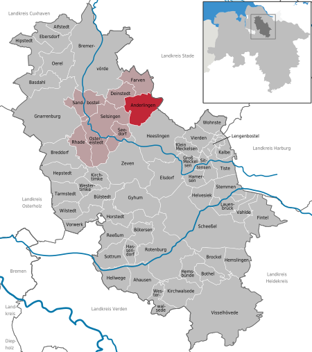 Anderlingen in ROW