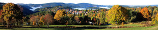 Nordostpanorama aufgenommen von der Jordanshöhe